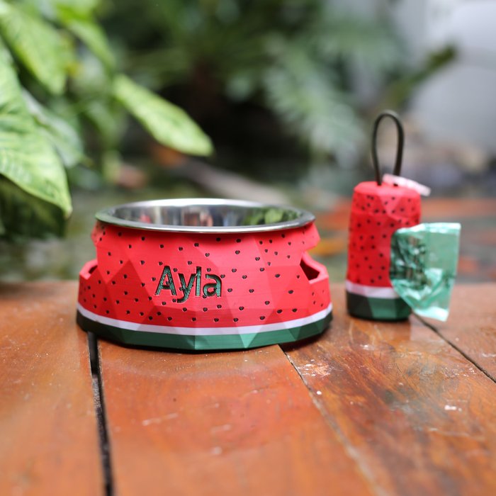 ālea Pet Bowl – Watermelon Edition × Ayla Pompom — foto 3